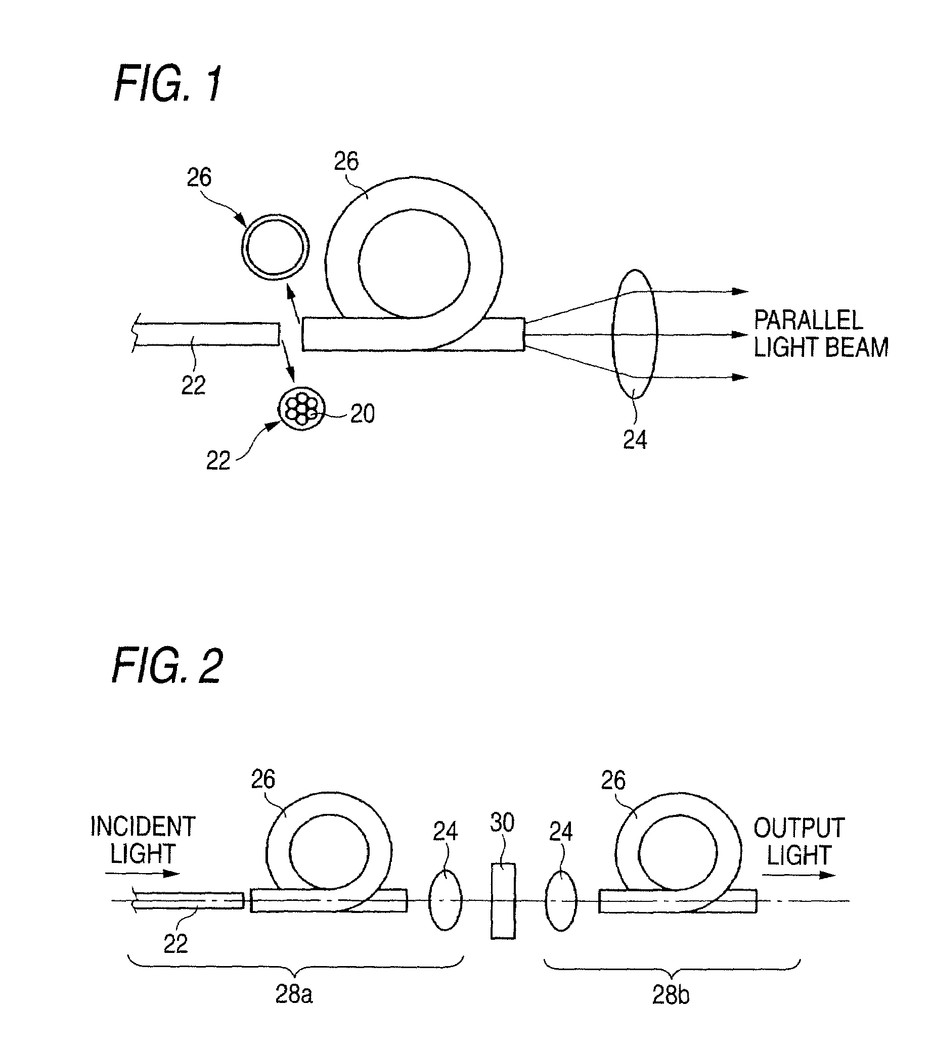 Collimator and optical filter device using the same