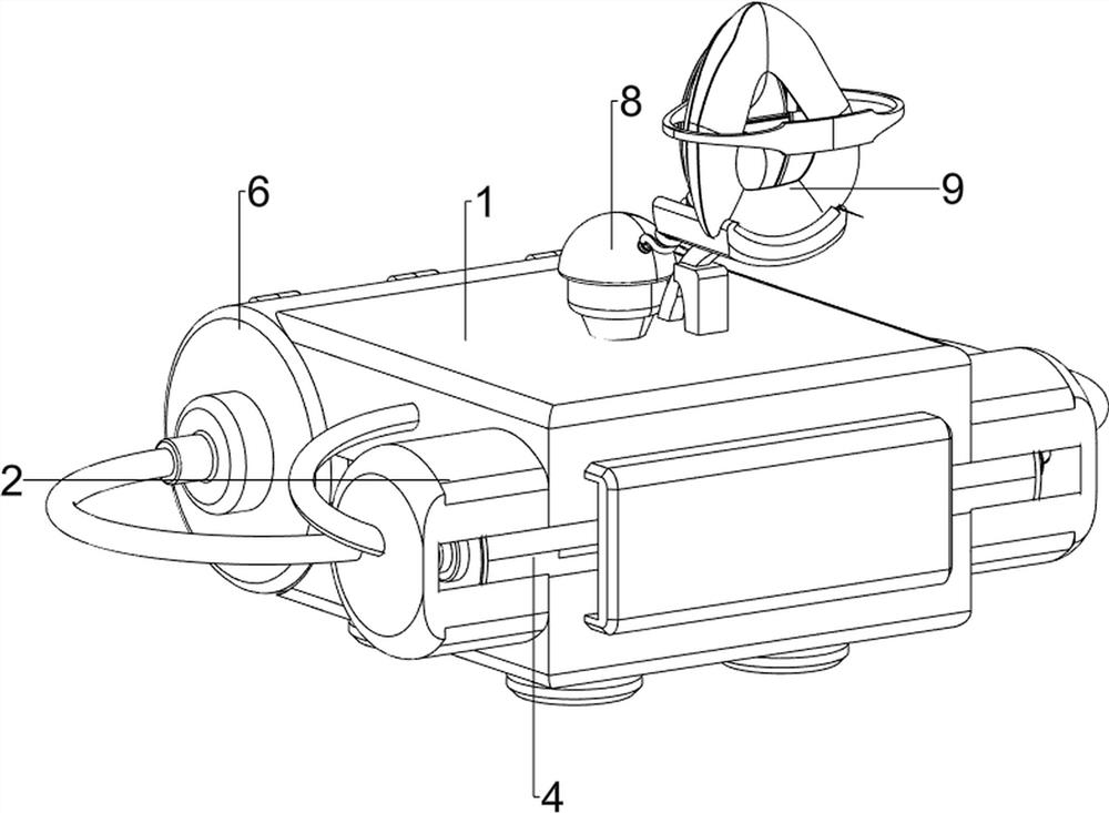 Small first-aid breathing equipment for respiratory surgery