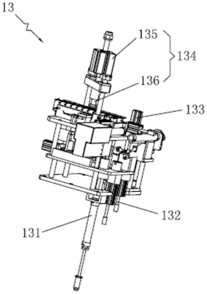 A micro motor automatic assembly machine