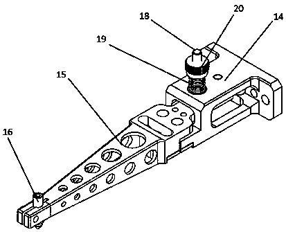 Bond head structure of 180-degree die bonder