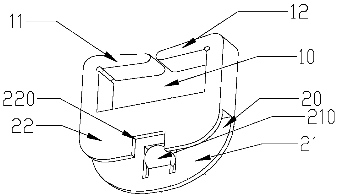 Wire fixing clamp