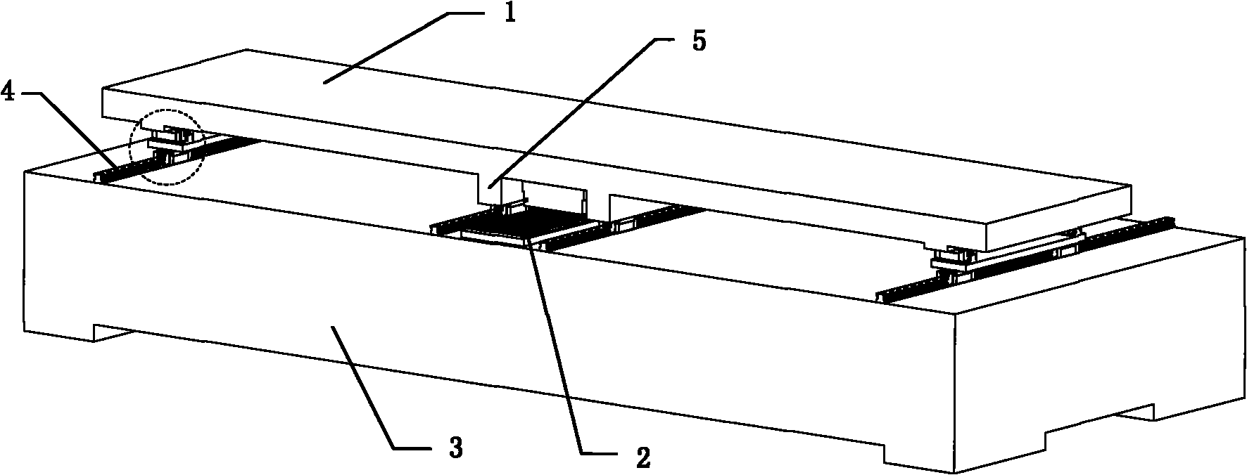 High-precision large-size motion platform