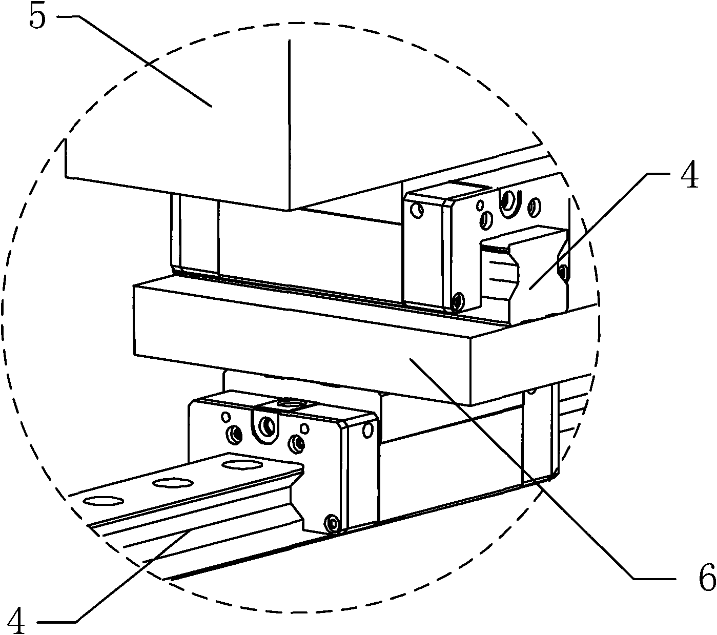 High-precision large-size motion platform