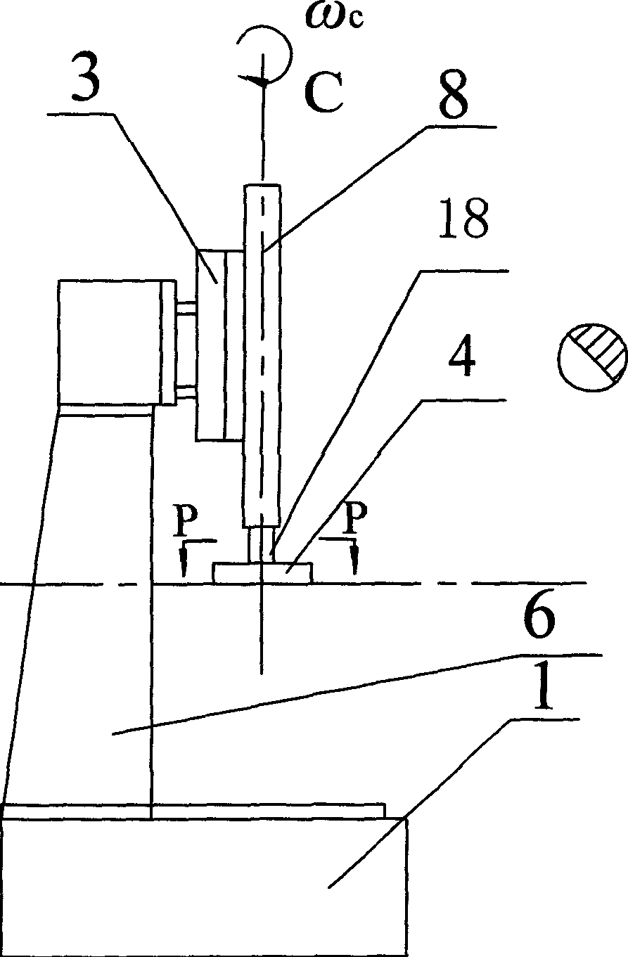 Machining tool and process for addendum chamfer in outer cone of curved-cog bevel gear