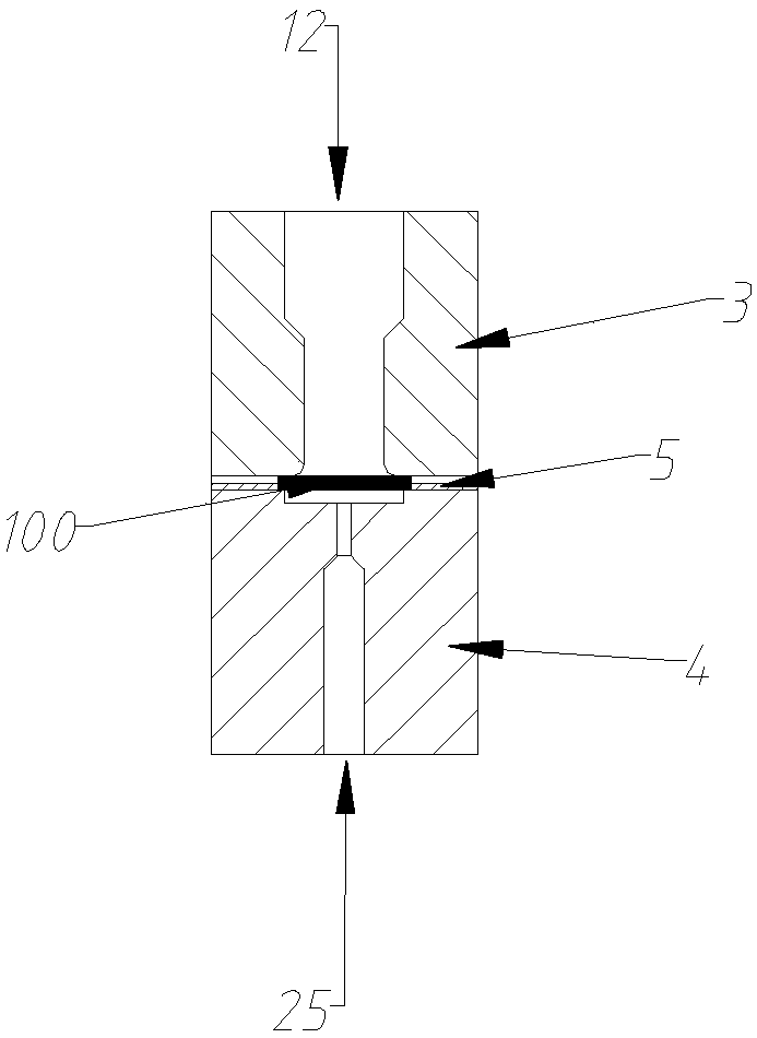 Novel hydraulic bulging test clamp