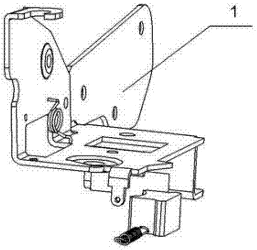 Central door locking with anti-mislocking mechanism