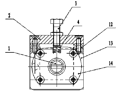 Friction power device used for tube rotation