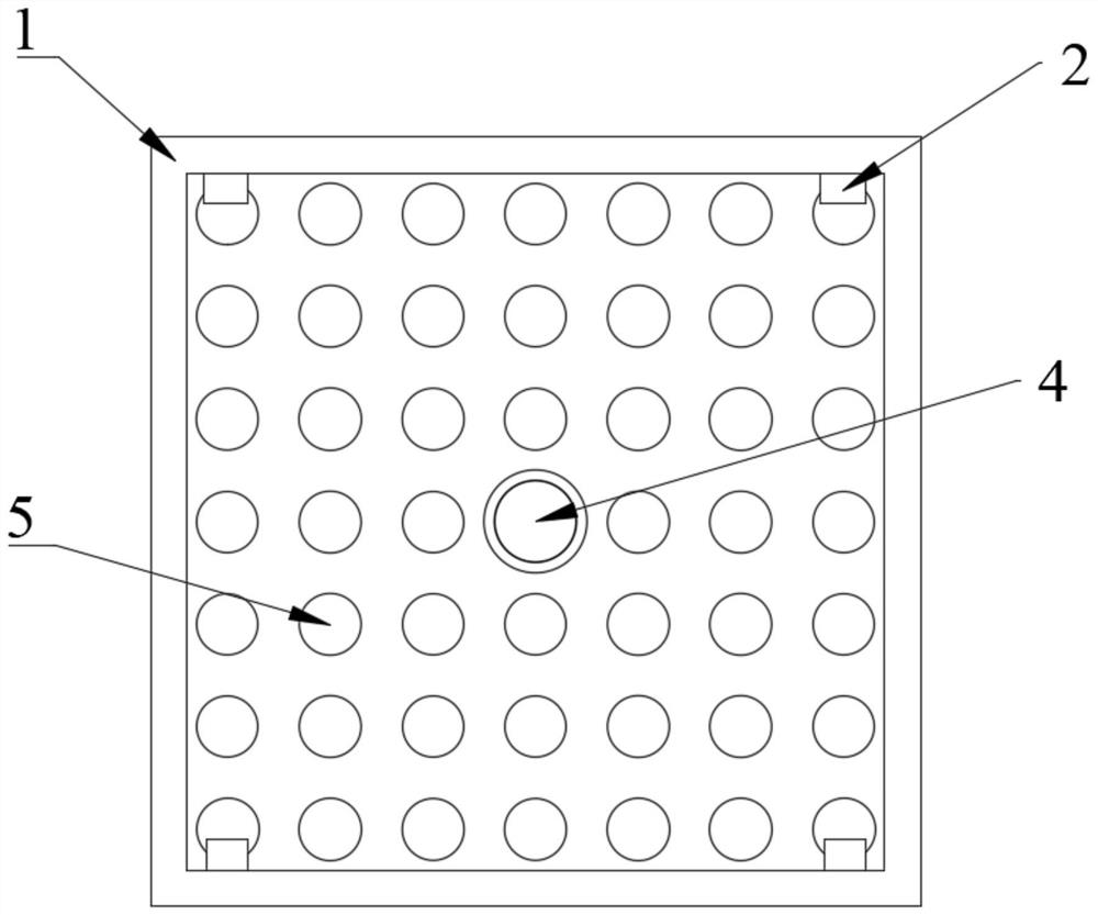 A pontoon-type coral seabed cultivation device beneficial to coral growth powered by waves