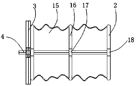 Parking space with automatic alarm positioning used for electric vehicle