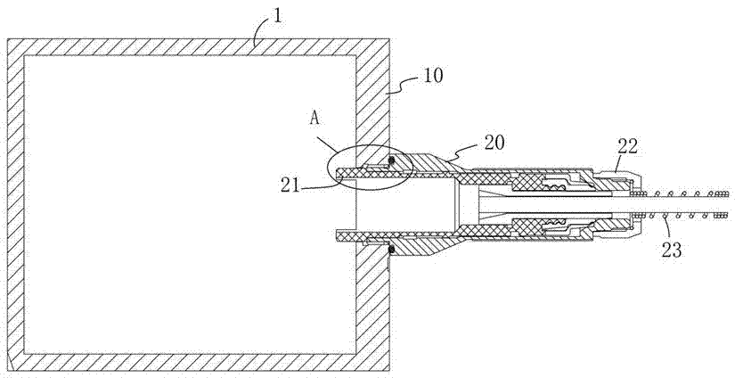 Junction box and junction box assembly