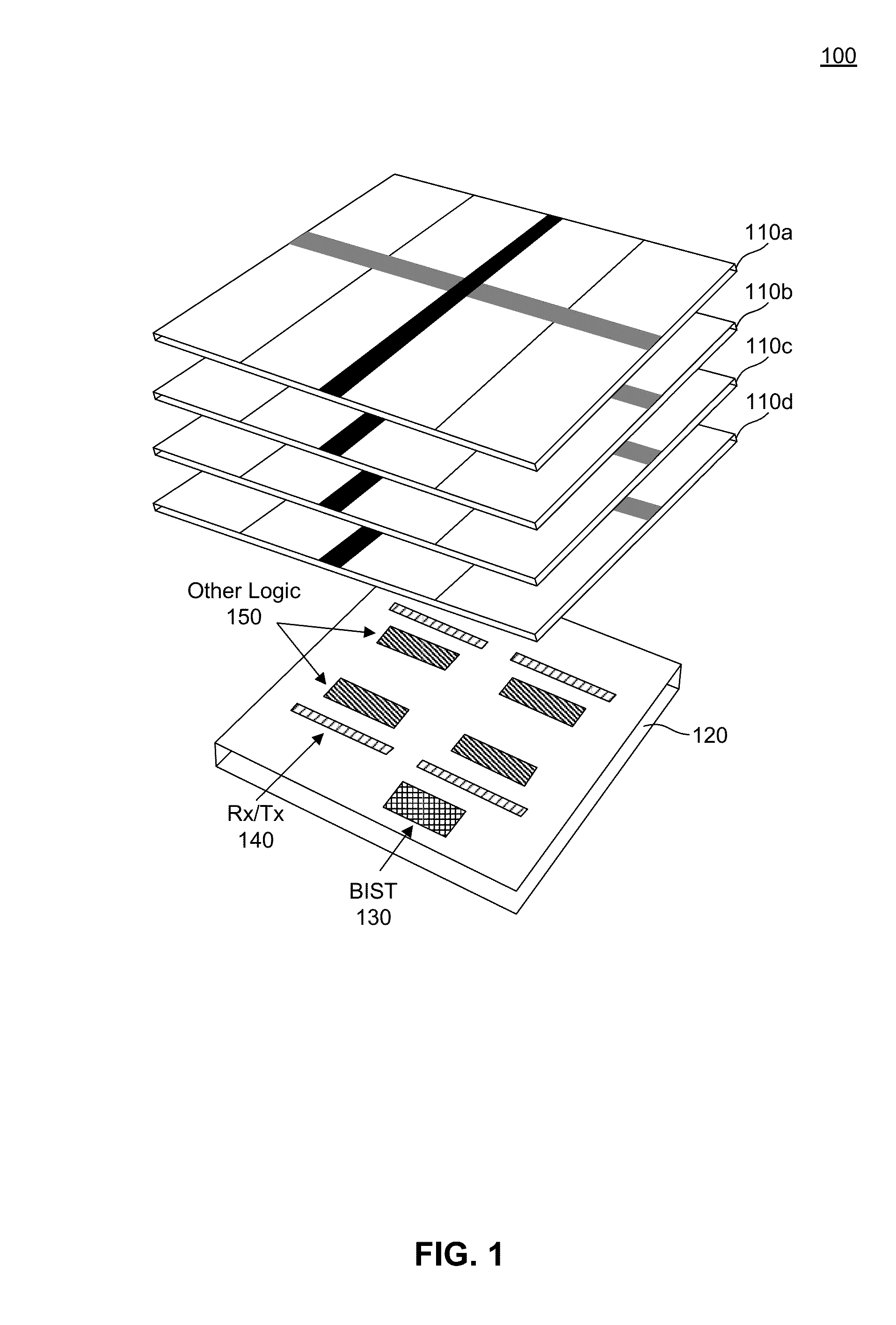 Computation Memory Operations in a Logic Layer of a Stacked Memory
