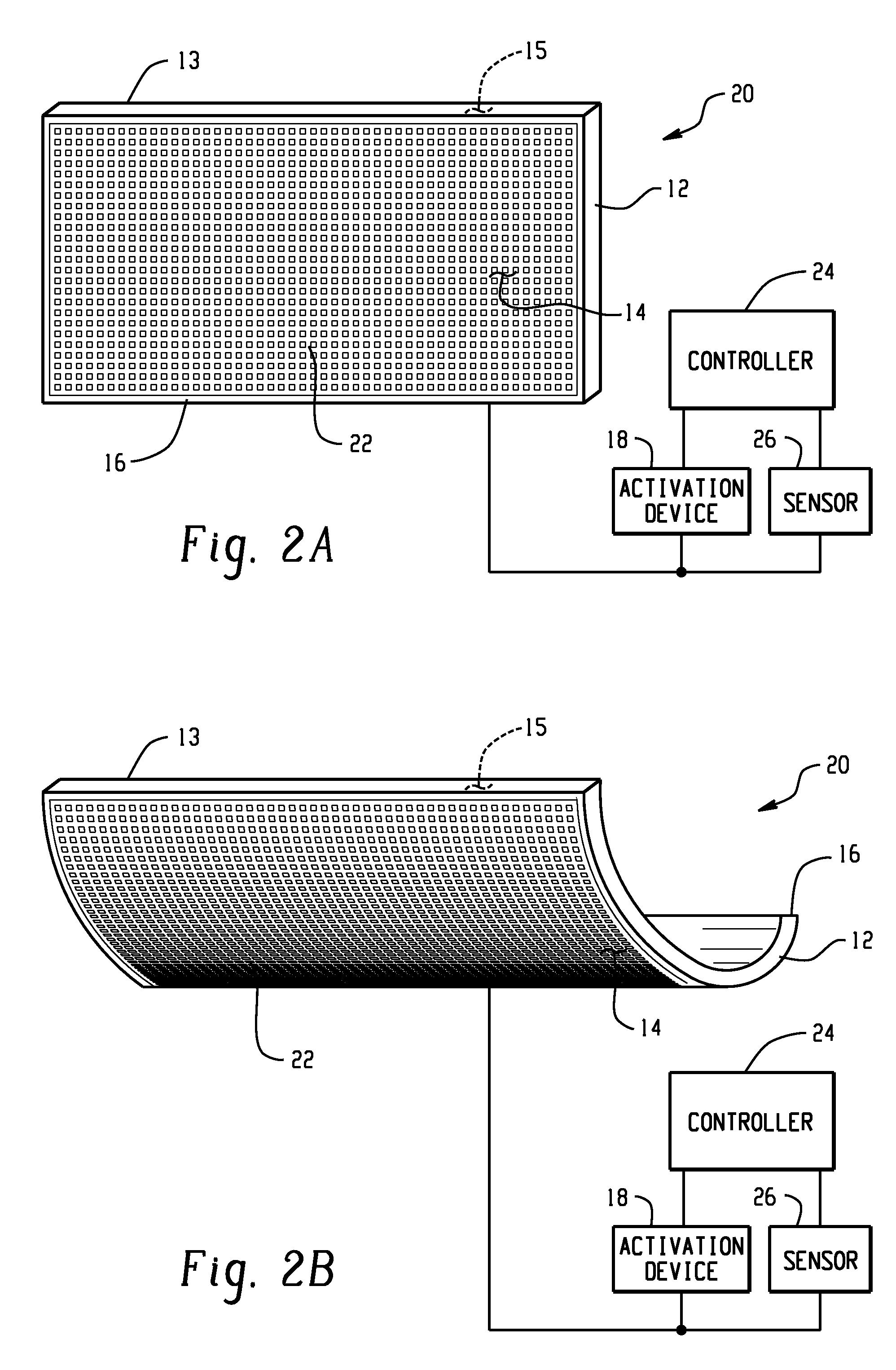 Airflow control devices based on active materials