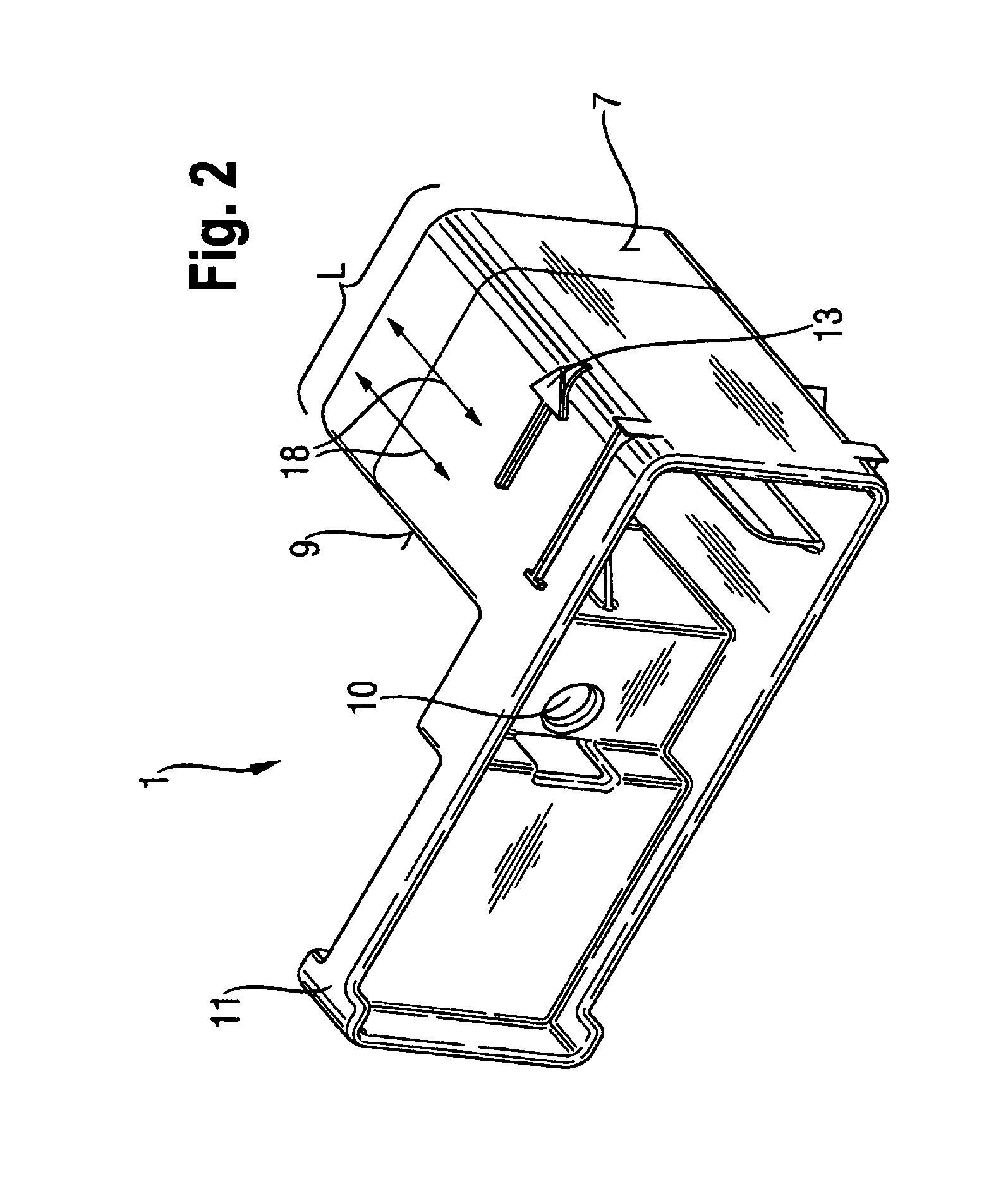 Method for installing a built-in device on a unit niche and adjusting tool