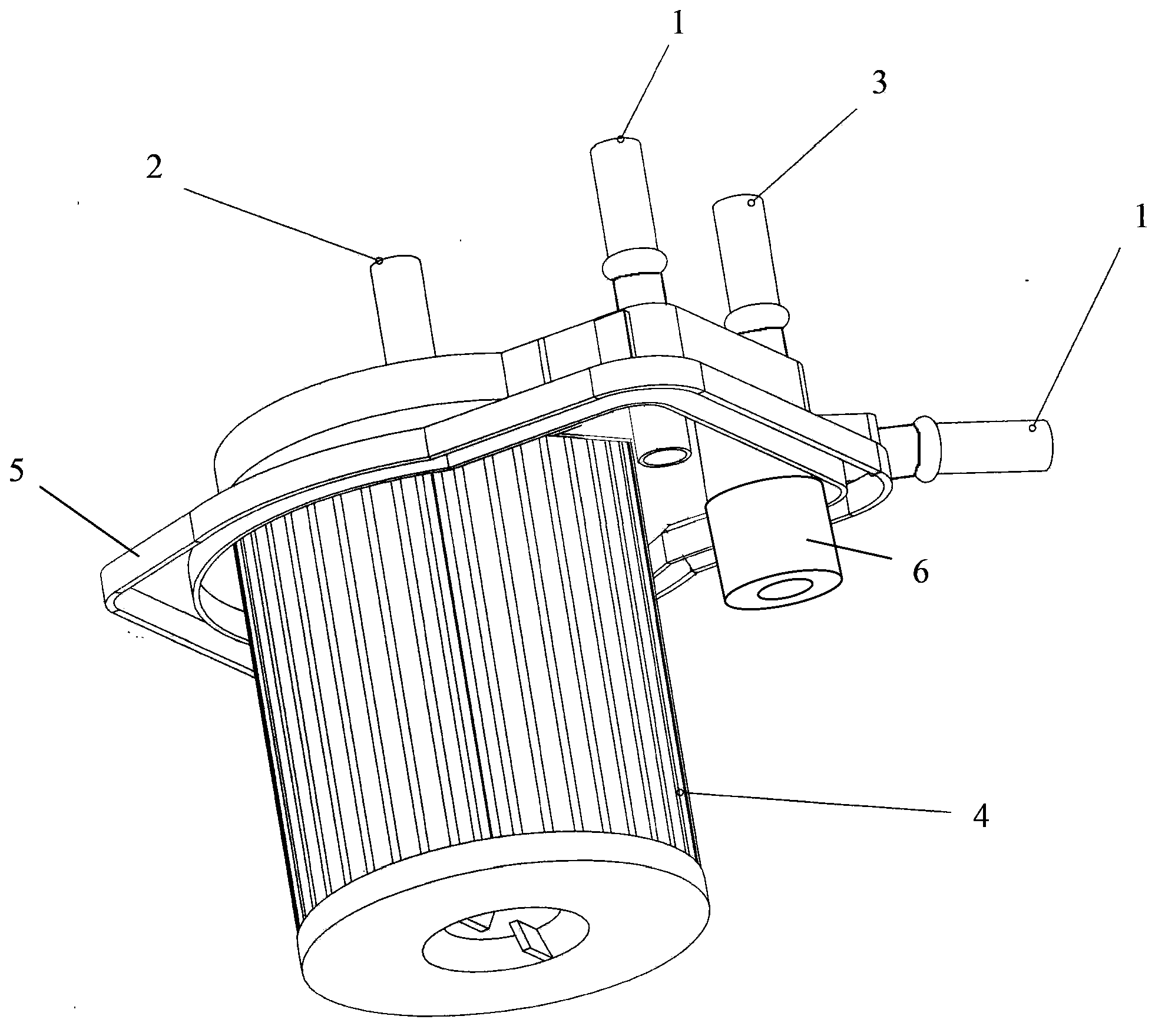 Fuel-saving fuel filter