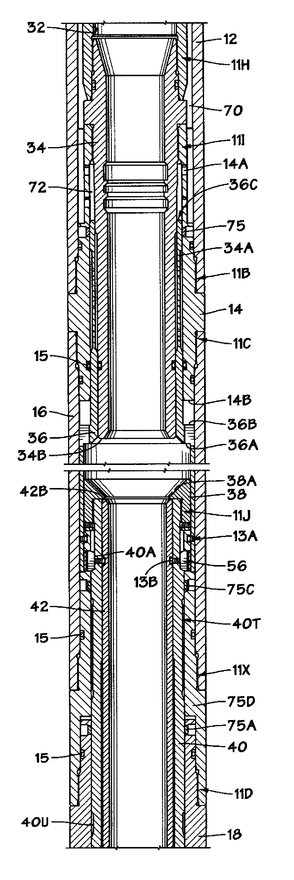 Radial flow valve