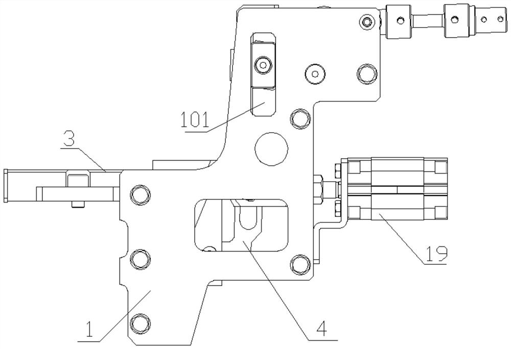 Particle material feeding device