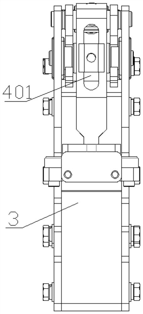 Particle material feeding device