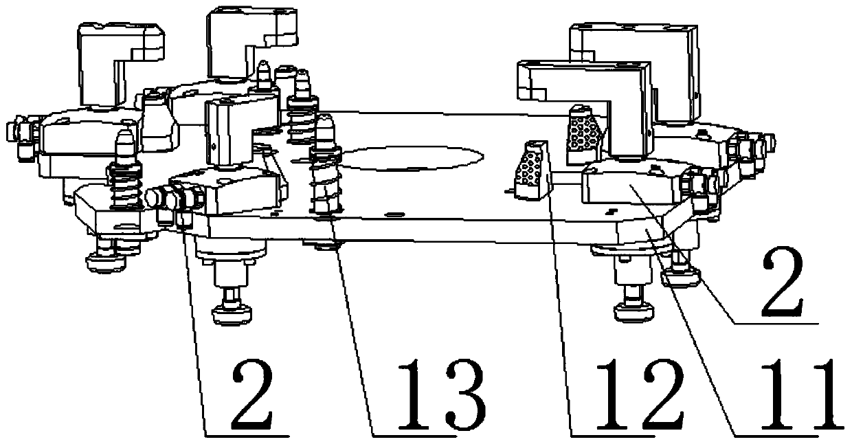 Special clamping jaw for transmission cases