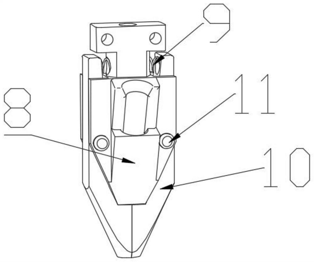 Jig for automatically locking and assembling screws in car headlights