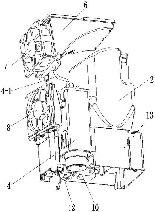 Sterilization and disinfection device for novel coronavirus