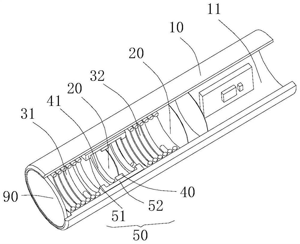 Lens device and industrial endoscope