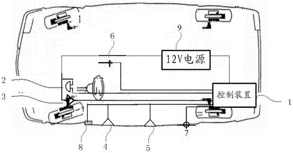 Vehicle door opening anti-collision warning system and vehicle door opening anti-collision warning method