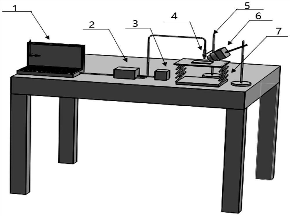 Skin surface reflection spectrum measuring device and measuring method thereof