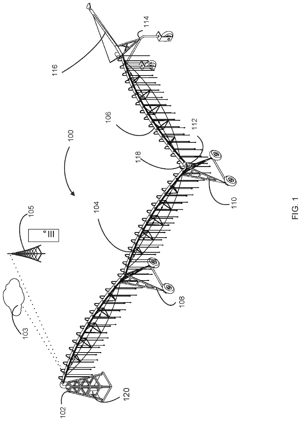 System, method and apparatus for providing variable rate application of applicants to discrete field locations