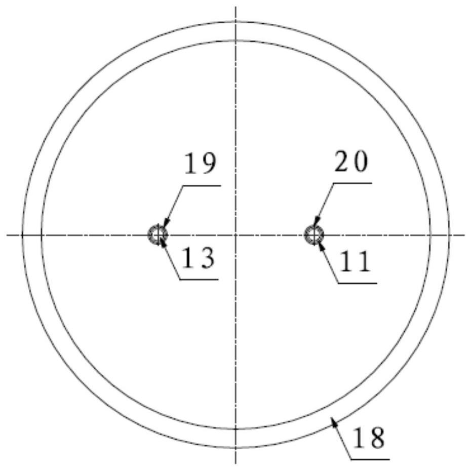 Double-layer hydrothermal flash evaporation device and method