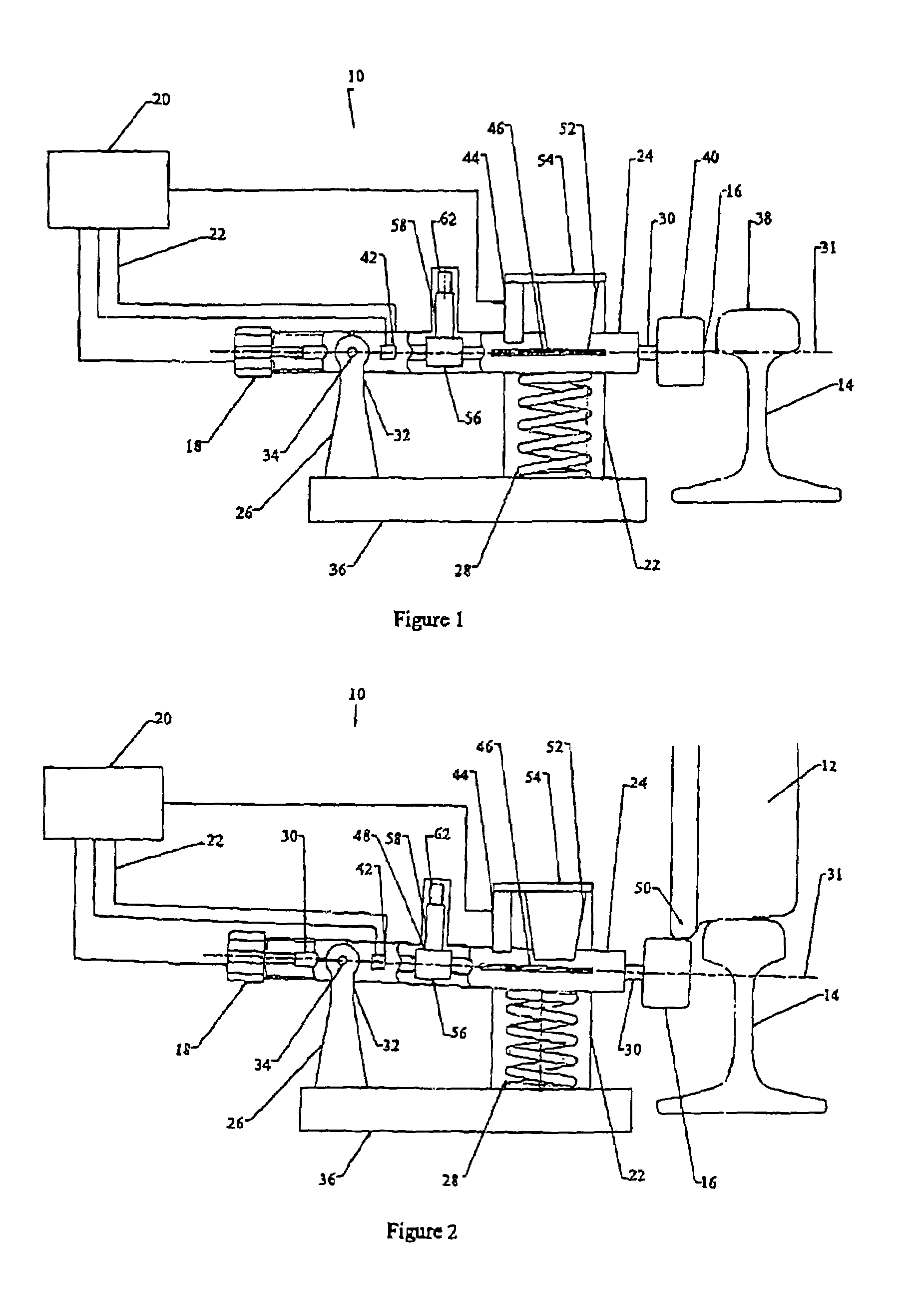 System for detecting sliding of a wheel travelling along a track
