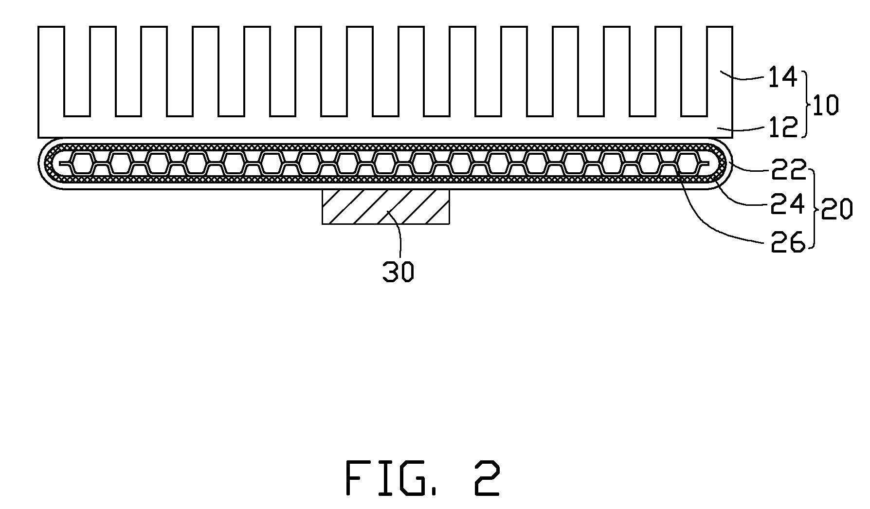 Plate type heat pipe and heat sink using the same
