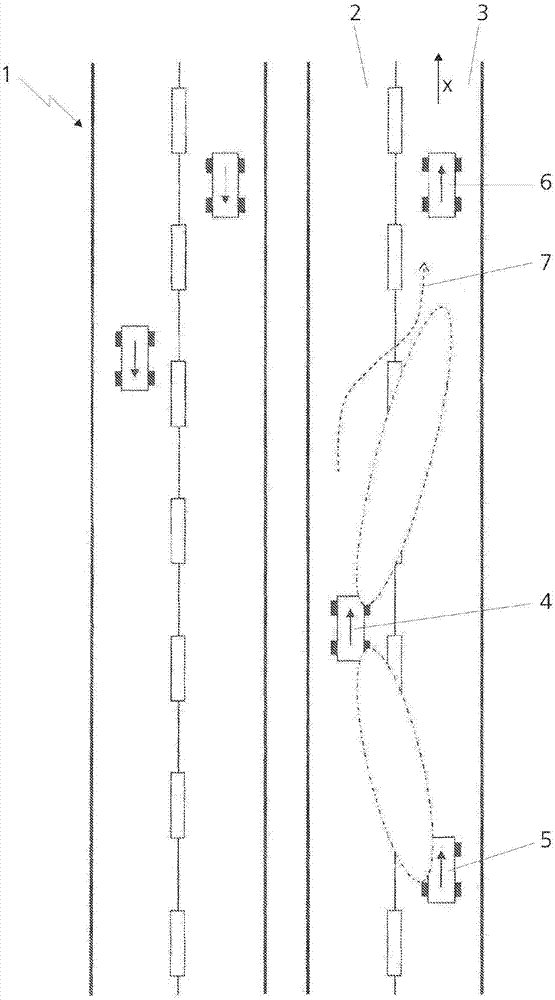 Method for carrying out a lane change in a motor vehicle