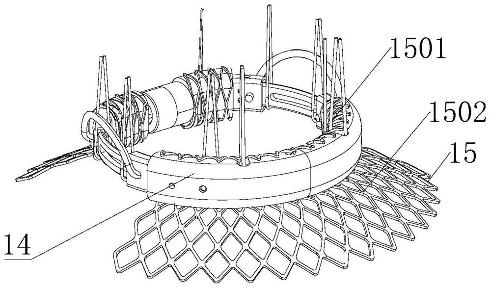 Valvuloplasty ring repairing device