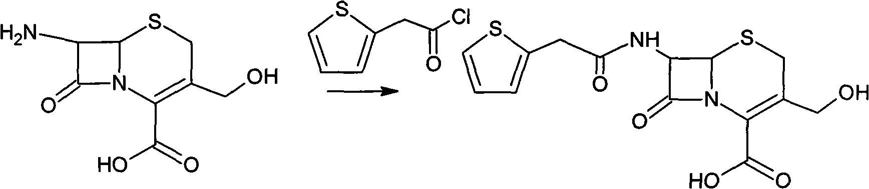 Method for preparing cefoxitin sodium