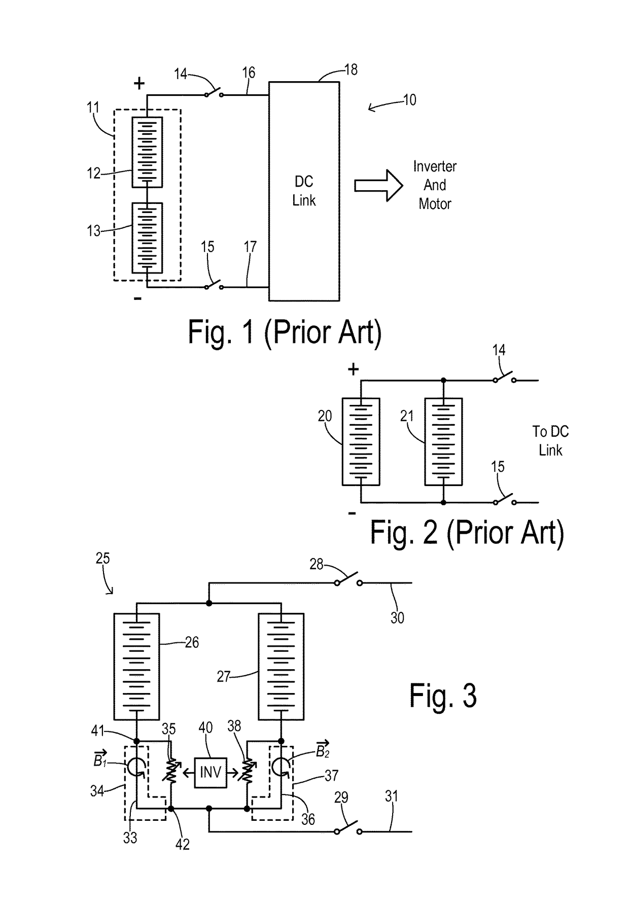 Current balancing device for parallel battery cells in an electrified vehicle