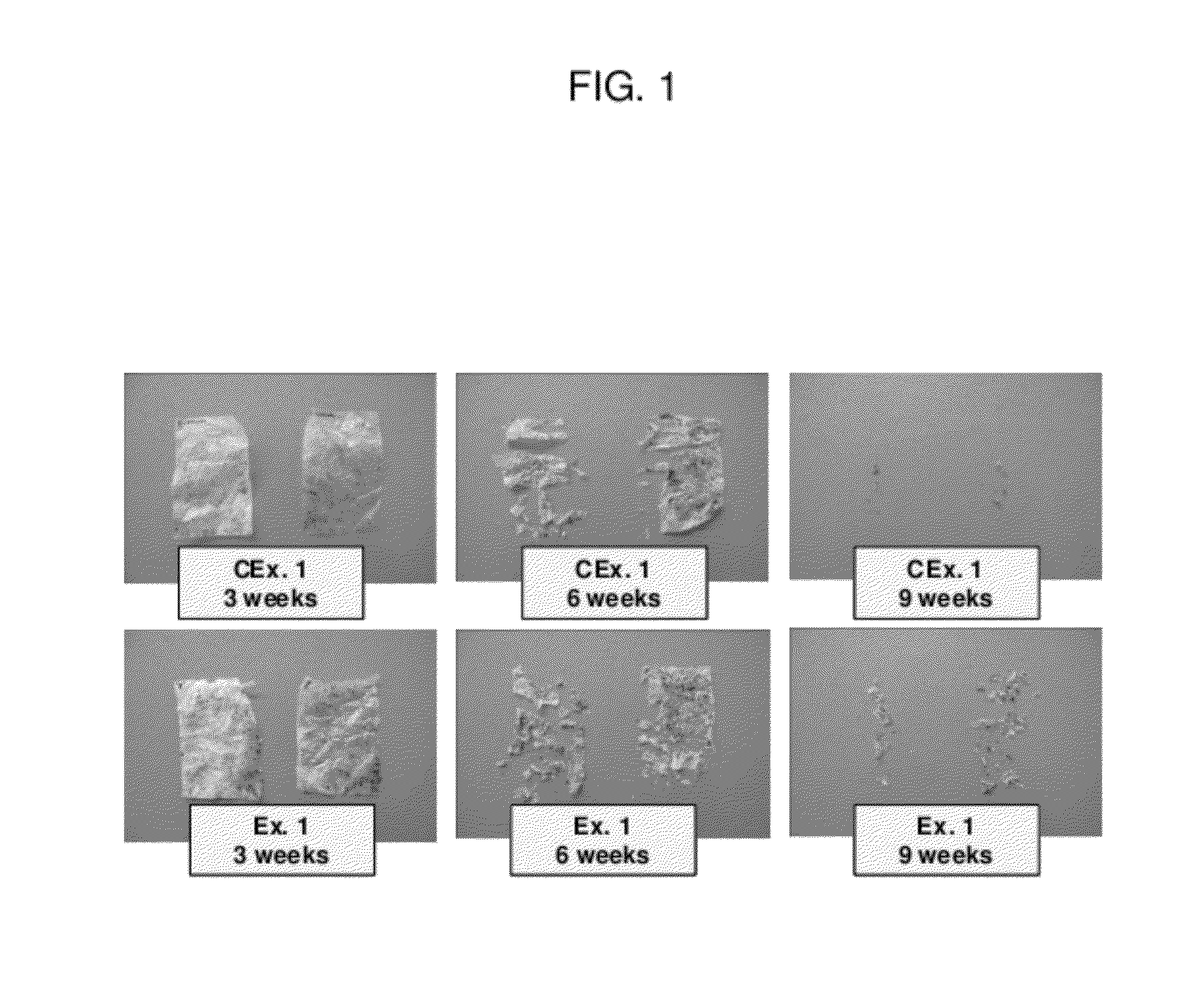 Biaxially oriented cavitated polylactic acid film