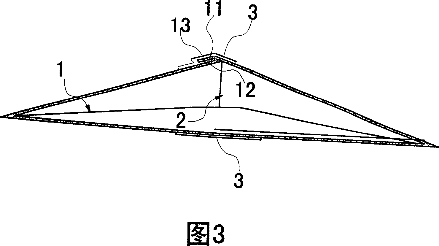 Moulding method and structure thereof of fabrics three-dimensional apical horn