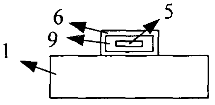 Giant magneto-impedance effect two-dimensional magnetic field sensor