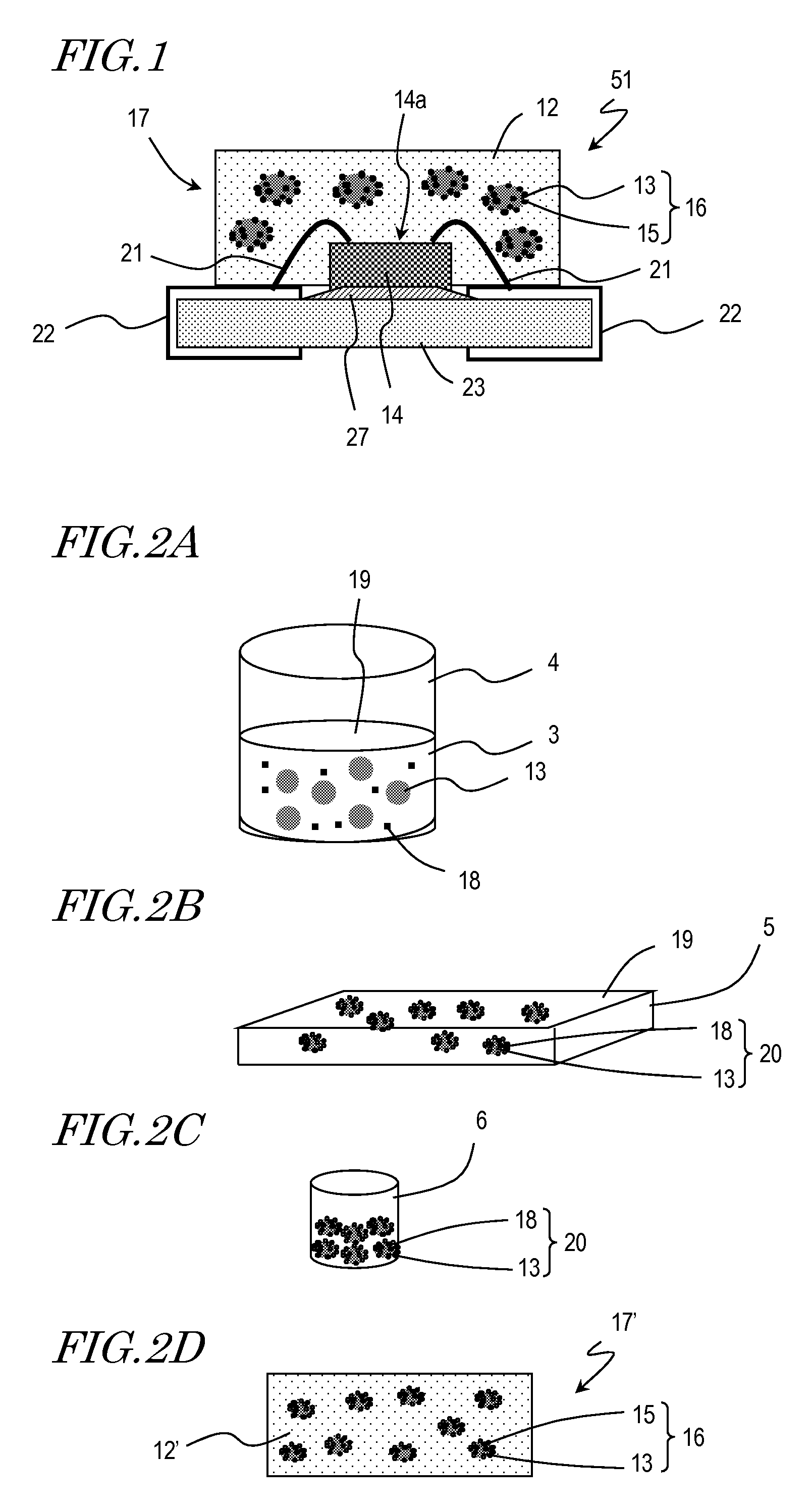 LED encapsulation resin body, LED device, and method for manufacturing LED device