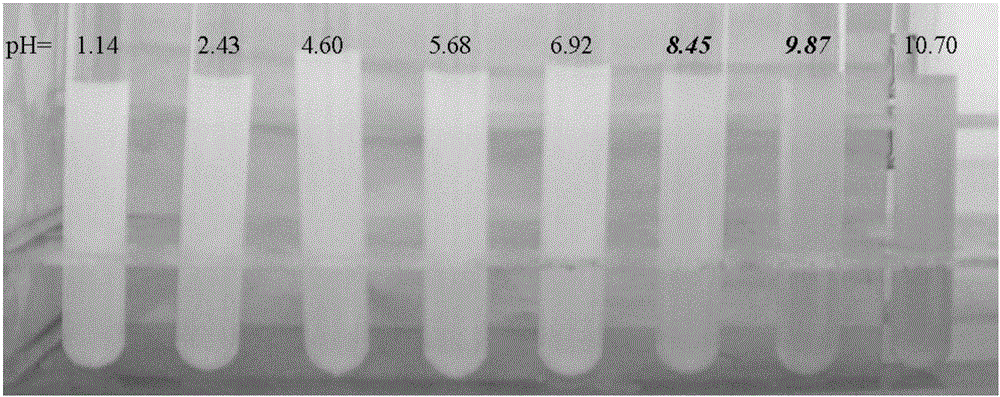 Polymer material having acid-base discoloration indication function, and preparation method and application thereof