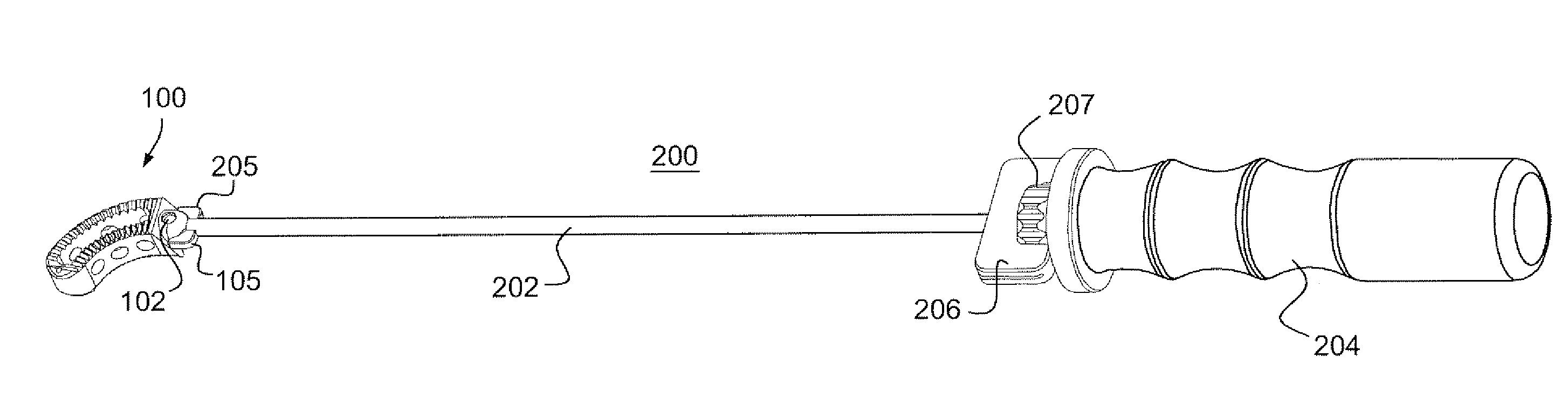 Steerable spine implant insertion device and method