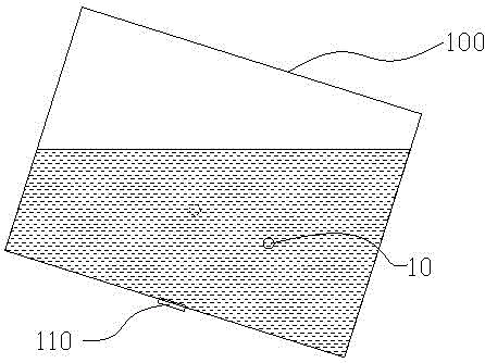 Oil tank structure and unmanned aerial vehicle
