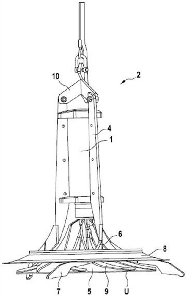 Submersible agitator device for circulating drinking water