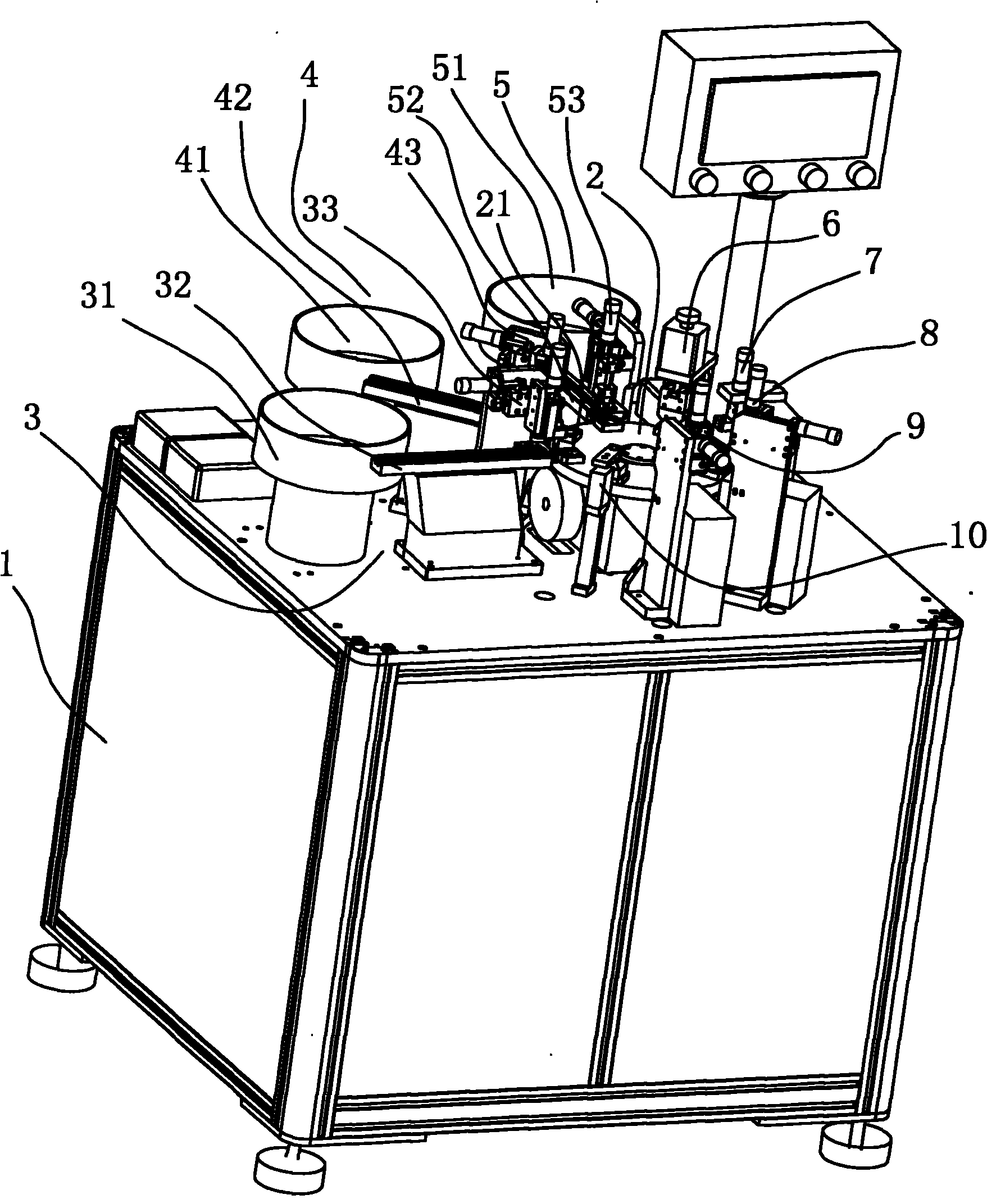 Automatic assembly method of tactile switch and tactile switch assembly machine for implementing same