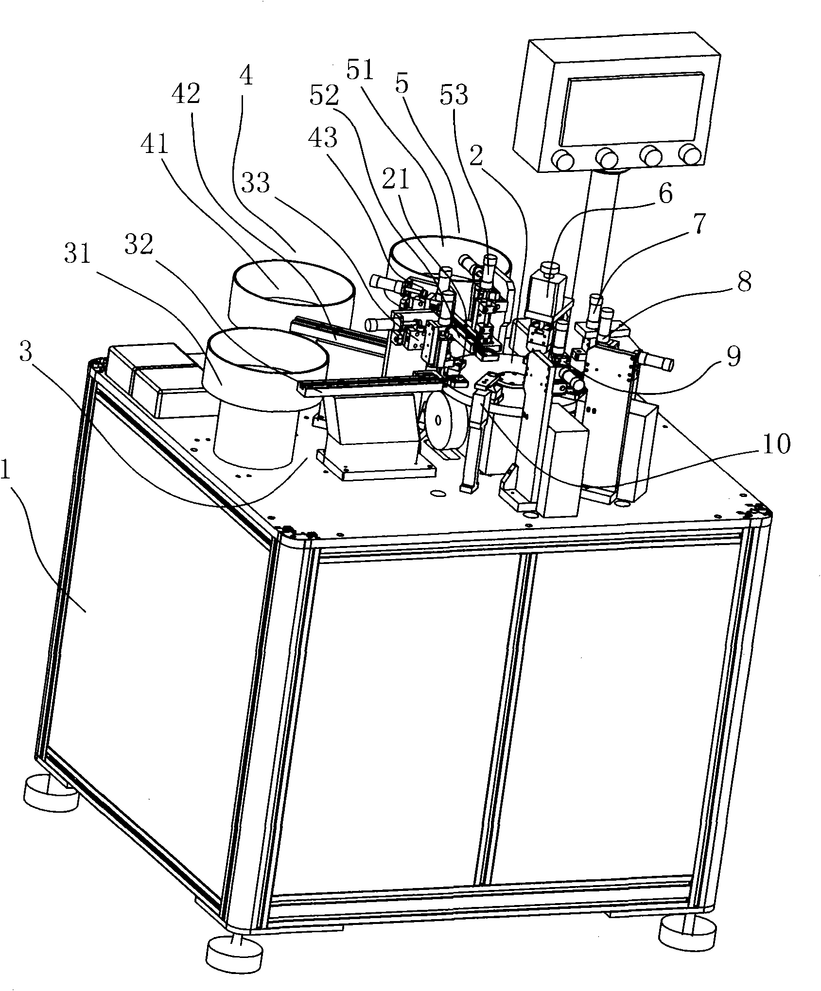 Automatic assembly method of tactile switch and tactile switch assembly machine for implementing same