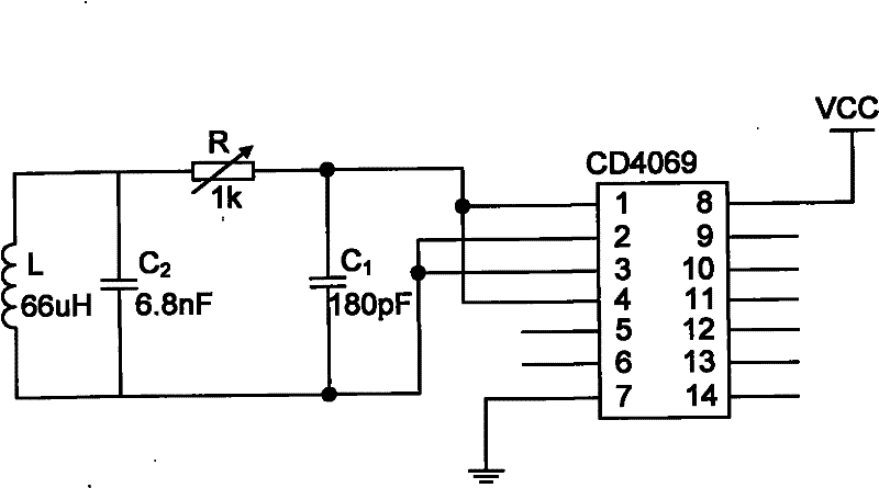 CMOS (Complementary Metal-Oxide-Semiconductor) inverter pair based method and circuit for designing high-speed chaotic oscillator