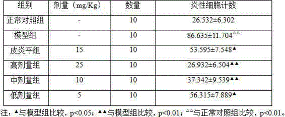 Traditional Chinese medicine composition for treating eczema and preparation method thereof