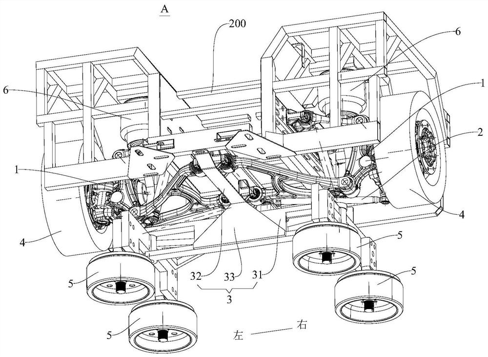 Bogies for rail vehicles and rail vehicles having same