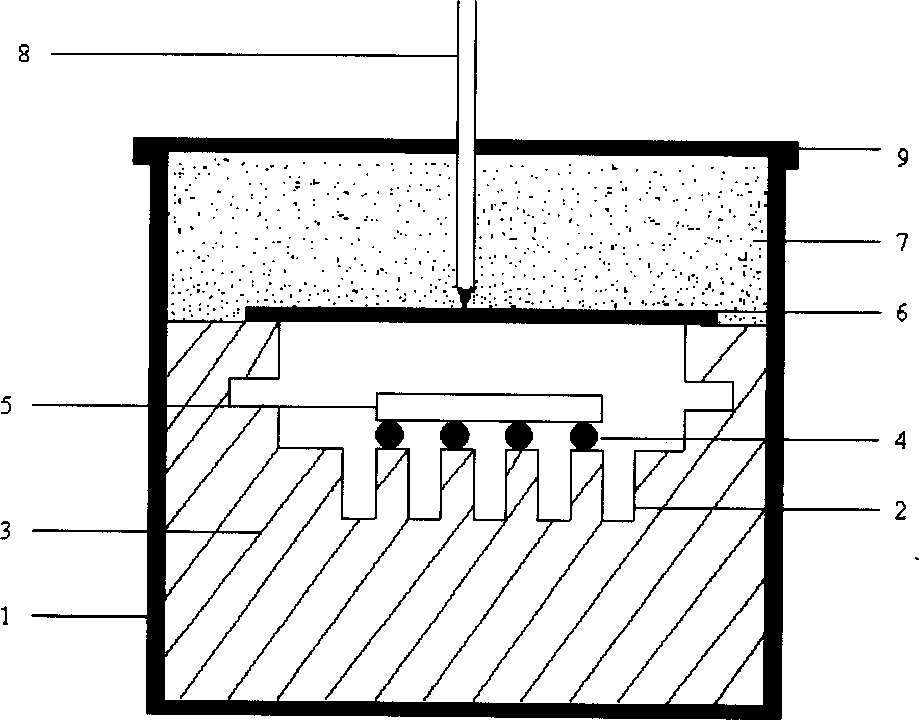 Preparation method of ZnAl*0*/alpha-Al*0*composite base material