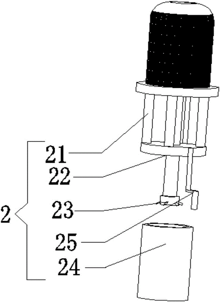 Grinding machine for laboratory with detection function